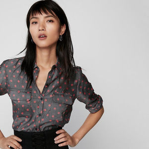 sale⚡️express polka dot city shirt